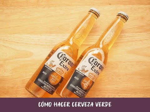 Cómo hacer cerveza verde