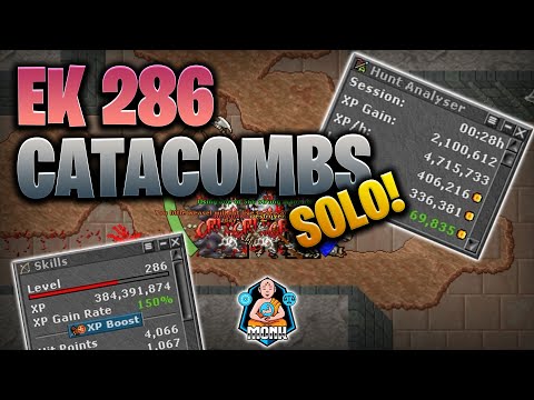 [RAW] EK 286 SOLO Catacombs (Wrath of Evil)! 4,5KK/H XP @150%