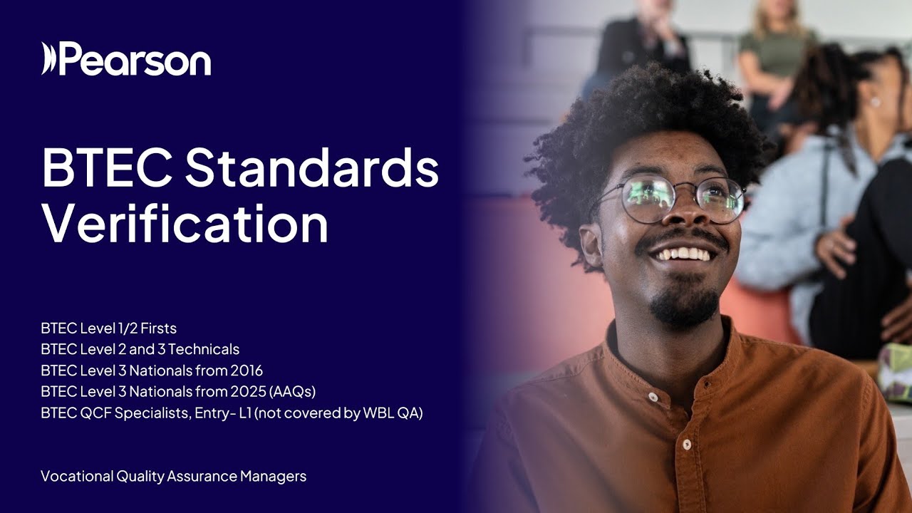 BTEC Standards verification