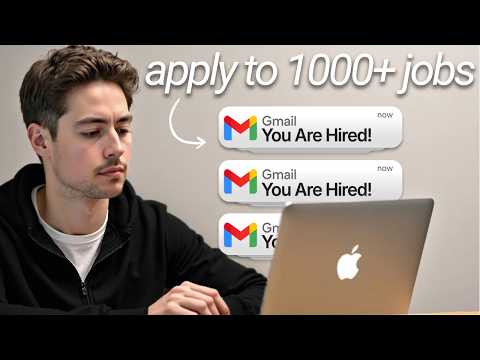 watch me apply to 1000+ jobs in minutes with AI
