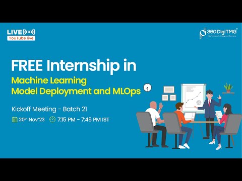 Machine Learning Model Deployment and MLOps Internship | Batch 21 | 360DigiTMG