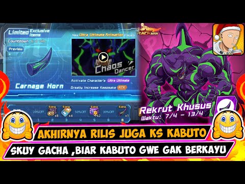 GACHA KEEPSAKE KABUTO SSR+ 🔥~ One Punch Man The Strongest