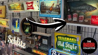 Best Place to Find BEER SIGNS and other Brewery Collectibles! #breweriana #vintage