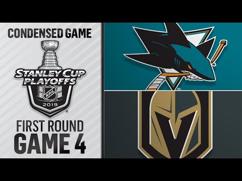 04/16/19 First Round, Gm4: Sharks @ Golden Knights