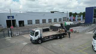 Camion plateau Renault LANDER 340 DXI-6X4+HIAB 14 T/m/3xhydr. à vendre - Image 5 | Autoline CI Camion plateau Renault LANDER 340 DXI-6X4+HIAB 14 T/m/3xhydr | Image 5 - Autoline