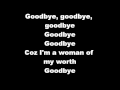 Rachel Rabin - Goodbye with lyrics on screen 