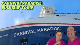 Carnival Paradise | The ULTIMATE Cruise Ship Tour