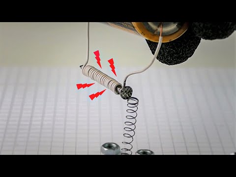 Elektromagnet selber bauen! (How to + Test)