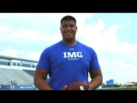 Daniel Faalele - IMG Academy Offensive Lineman - Interview