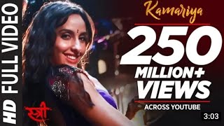 Full Video: Kamariya | STREE | Nora Fatehi | Rajkummar Rao | Aastha Gill, Divya Kumar |Sachin- Jigar