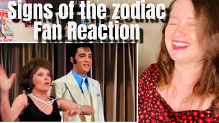 Signs of the zodiac! Elvis! Fan Reaction
