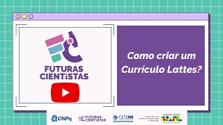 Como criar um Currículo Lattes