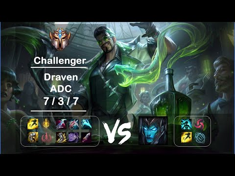 ADC Draven vs Kalista KR Challenger Patch 12.7