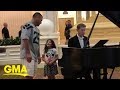 Dad Goes Viral After Video Shows Him Belting Ave Maria At Disney World L GMA Digital