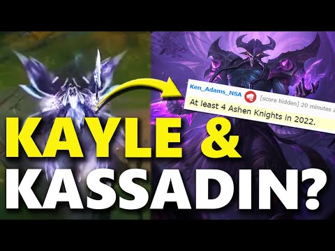 KASSADIN SPLASH ART UPDATE! ASU? Ashen Knight Skins 2022 Pyke | Maybe Kayle? LoL Season 12