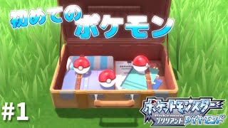 【実況】初心者トレーナーが全クリするまで#1【ダイパリメイク】