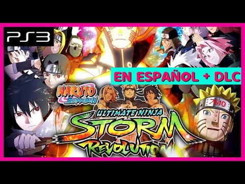 NARUTO SHIPPUDEN ULTIMATE NINJA STORM REVOLUTION PS3 PKG NO HAN & (CARPETA) + DLC (SUB ESPAÑOL) 🎮❤️