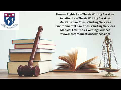 Phd LLM Law Thesis Writing Services, India