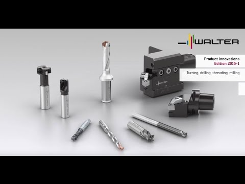 Walter Tools Product Innovations Edition 2015-1 Highlights