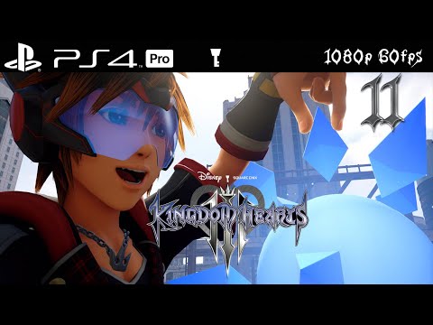 [PS4 Pro 1080p 60fps] Kingdom Hearts 3 Battlegate 11 San Fransokyo 1/2