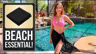 How to Feel More Confident at the Beach: CHICGAL Sarong Wrap Hack