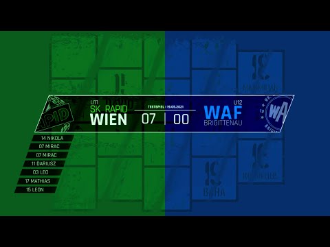 SK Rapid Wien U11 - WAF Brigittenau U12 / 19.05.2021 / 7-0
