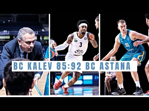 BC Kalev vs BC Astana.  VTB-League Regular Season, November 5, 2020.
