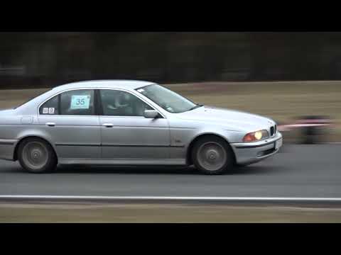 III SuperOES Tor Poznań 26.02.2022 BMW e39 Joanna Kopaczyk, Wojciech Wojciechowicz