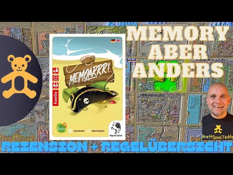 Memoarrr! | Review & Regelübersicht | Brettspiel Teddy