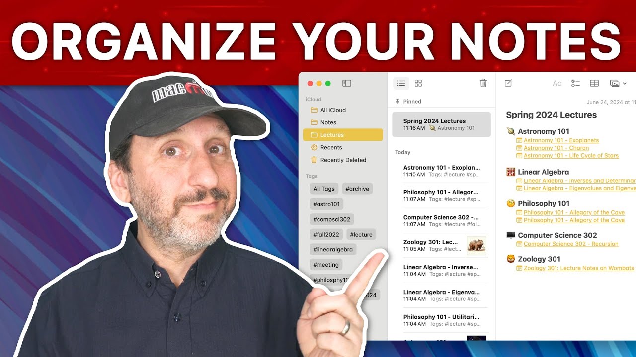 10 Ways To Organize Your Notes