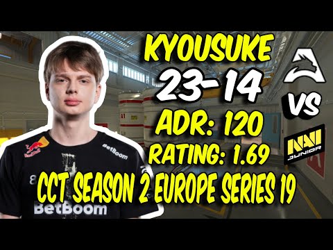 Spirit kyousuke gets 23 Kills vs NAVI Junior! kyousuke POV (Nuke) at CCT Season 2 Europe Series 19