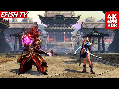 Amakusa vs Shiki (Hardest AI) - Samurai Shodown | 4K 60FPS