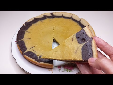 طرز تهیه کیک ساده بدون فر و همزن برقی - کیک سه رنگ - آموزش آشپزی ایرانی