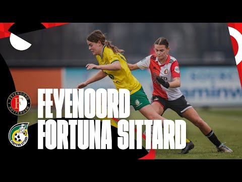 Highlights Feyenoord V1 - Fortuna Sittard | Azerion Vrouwen Eredivisie | 2022-2023