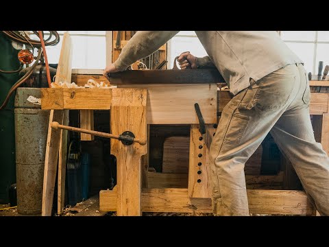 Using a Roubo-style workbench