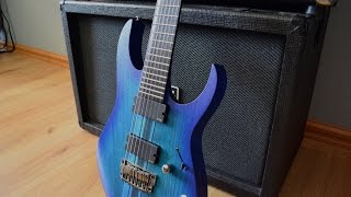 Video thumbnail for Ibanez Iron Label RGIT27FE 7 String Metal Demo by Riffs And Chugs TV