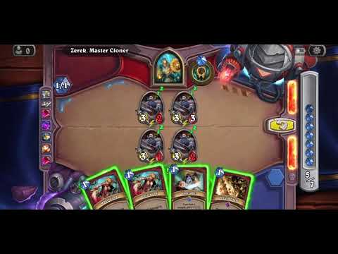 Hearthstone The Boomsday Project Puzzle Lab Mirror Zerek, Mastercloner Perfect Patrons 3/5