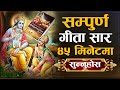 सम्पुर्ण गीता सार ४५ मिनेटमा Shrimad Bhagwat Geeta I