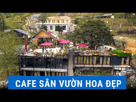 Thiết Kế Quán Cafe Sân Vườn Hoa Đẹp | Thu Hút Khách Hàng