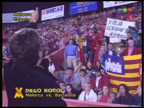 Diego Korol in the stands at Mallorca vs. Barcelona - Videomatch 97