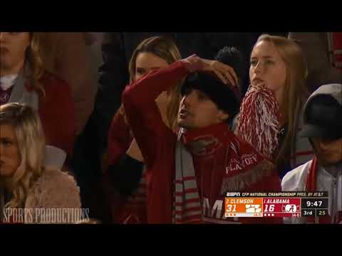 #2 Clemson vs #1 Alabama / 2019 National Championship Highlights