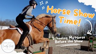 WE'RE BACK WITH BIG NEWS! PLUS, GETTING READY FOR OUR FIRST HORSE SHOW OF THE SEASON! | VLOG