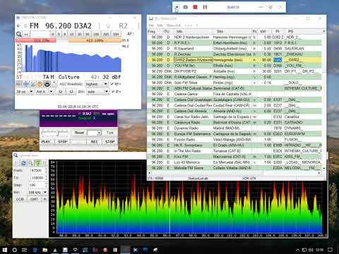 Sporadic-e 96.2 SWR2, Hornisgrinde/SWR (Alemania) - Baeza 1508 km