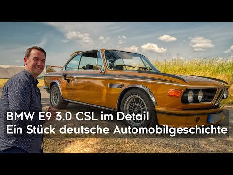 BMW E9 3.0 CSL und CS im Detail - Liebevoll restaurierte Klassiker der deutschen Automobilgeschichte