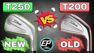 NEW vs OLD! Titleist T250 vs T200 (AT 2 SWING SPEEDS!)...Full Performance Test & Breakdown