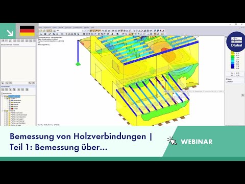 Webinar: Bemessung von Holzverbindungen | Teil 1: Bemessung über Grenztragfähigkeiten
