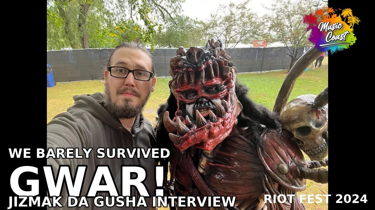 We Barely Survived GWAR | Jizmak Da Gusha Interview at Riot Fest 2024