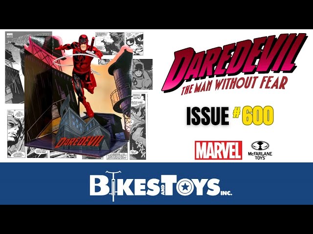 Vídeo relacionado con McFarlane Toys - Marvel Daredevil Escala 1:10 Coleccionable con Escena (Daredevil #600)