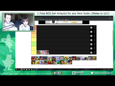 Melee Tier List Creation and Discussion ft RyanEvi (NTSC)