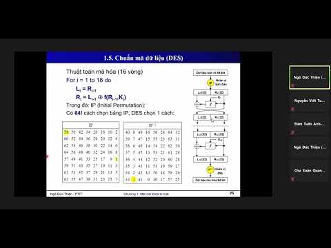 Chuẩn mã dữ liệu (DES) Fase 1